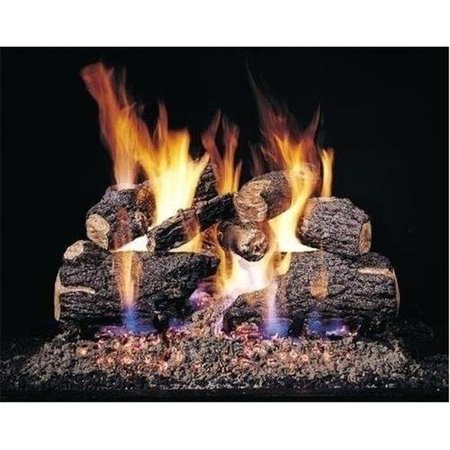 PETERSON GAS LOGS Peterson Gas Logs CHD24 24in. Charred Oak 7 log  Set for Standard Fireplaces CHD24